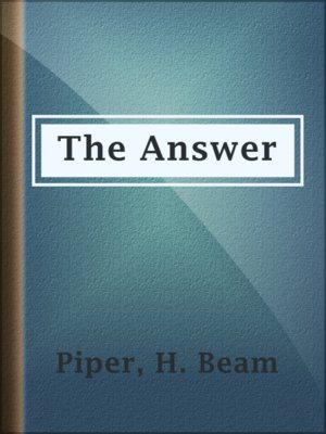 cover image of The Answer